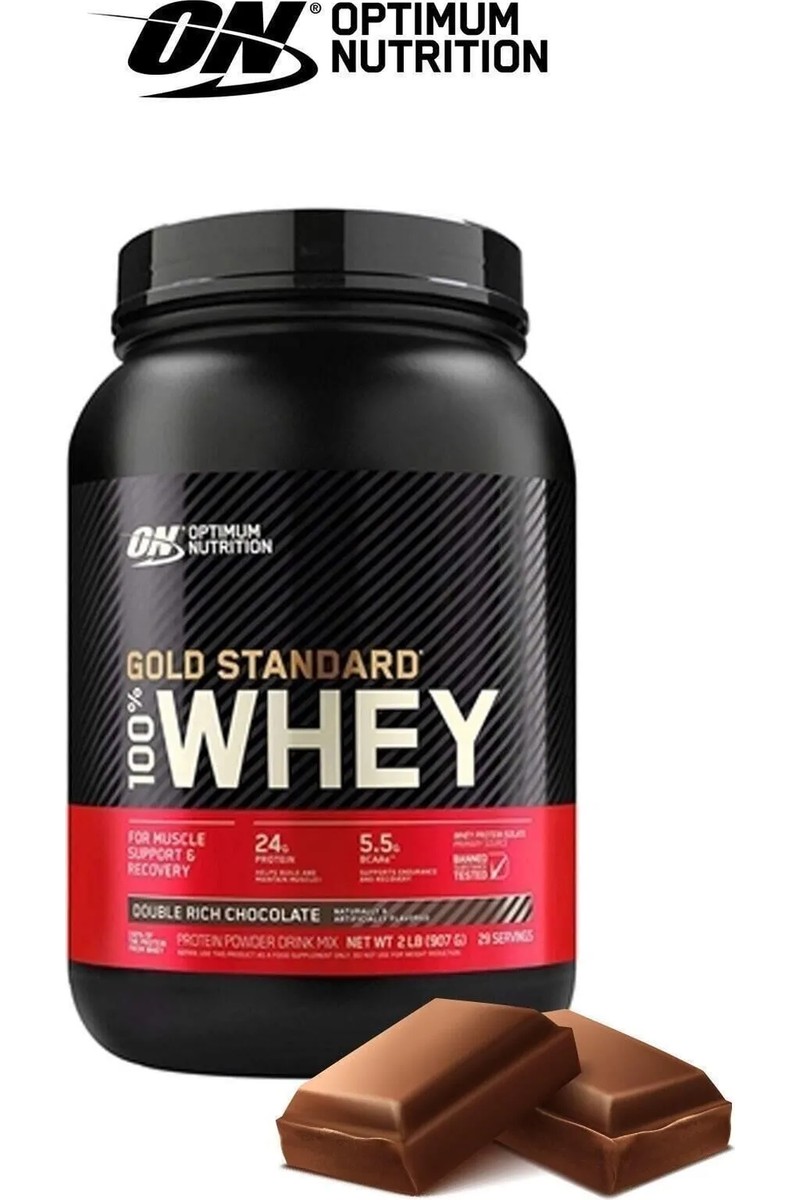 Optimum Nutrition Optimum Nutrition Gold Standard Whey Protein Tozu 908 Gr Çikolata Aromalı Yetişkinler İçin Besin — 6. ürün görseli