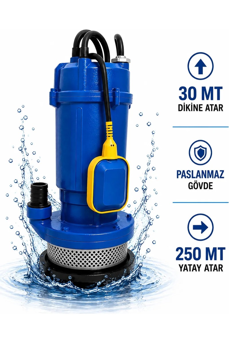 Optivex Optivex 1 Hp 0.75 Kw Dalgıç Su Motoru Yüksek Performanslı Paslanmaz Malzeme ile Güçlü — 2. ürün görseli