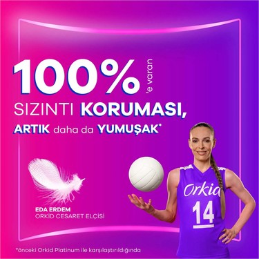 Orkid Orkid Platinum Uzun Extra Hijyenik Ped 60 Ped Anne Kız Paketi Gün Boyu Konfor ve Sızıntı — 2. ürün görseli