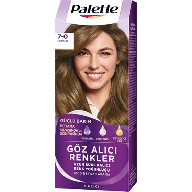 Palette Palette Göz Alıcı Renkler 7-0 Kumral Pentanol & Besleyici Yağ İçeren Saç Boyası 115 — 2. ürün görseli