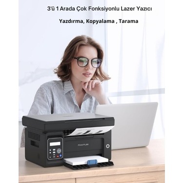 Pantum Pantum M6500NW Yazıcı + Tarayıcı + Fotokopi + Network + Wi-Fi Mono Çok Fonksiyonlu Lazer — 4. ürün görseli