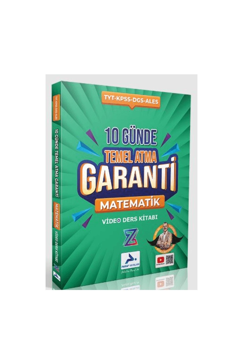 Paraf Yayınları Paraf Yayınları Selim Yüksel'in 10 Günde Temel Atma Garanti Matematik Video Ders Kitabı 224 Sayfa — 3. ürün görseli
