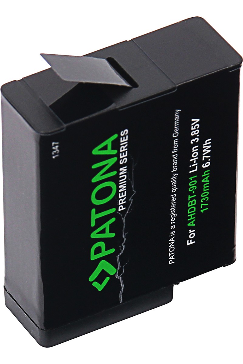 Patona Patona Premium Batarya 1730mAh Li-Ion GoPro Hero 9 / Hero 10 / Hero 11 İçin Uyumlu Şarj — 5. ürün görseli
