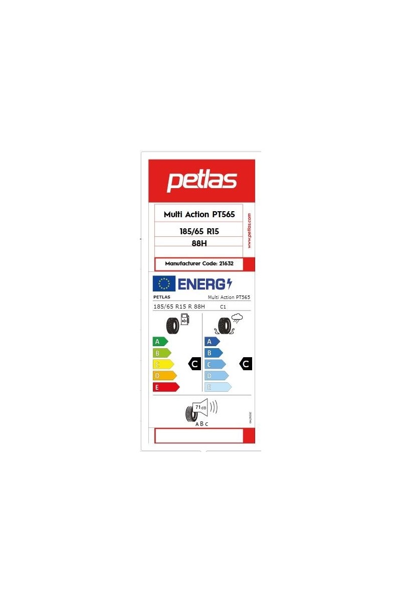 Petlas Petlas 185/65 R15 88H Multı Action PT565 M+S 4 Mevsim Oto Lastiği (Üretim YILI:2026 ) — 2. ürün görseli
