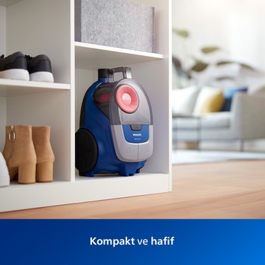 Philips Philips 2000 Serisi Torbasiz Elektrikli Süpürge, 750W, PowerCyclone 4, Super Clean Air Filtre, — 2. ürün görseli