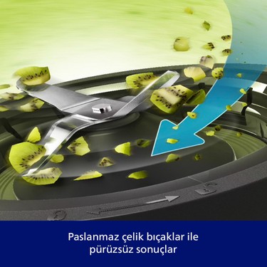 Philips Philips 3000 Serisi Blender ProBlend Crush Teknolojisi 600W, 2 Lt, 2 Hız Ayarı + Darbe, Cam Hazne, — 4. ürün görseli