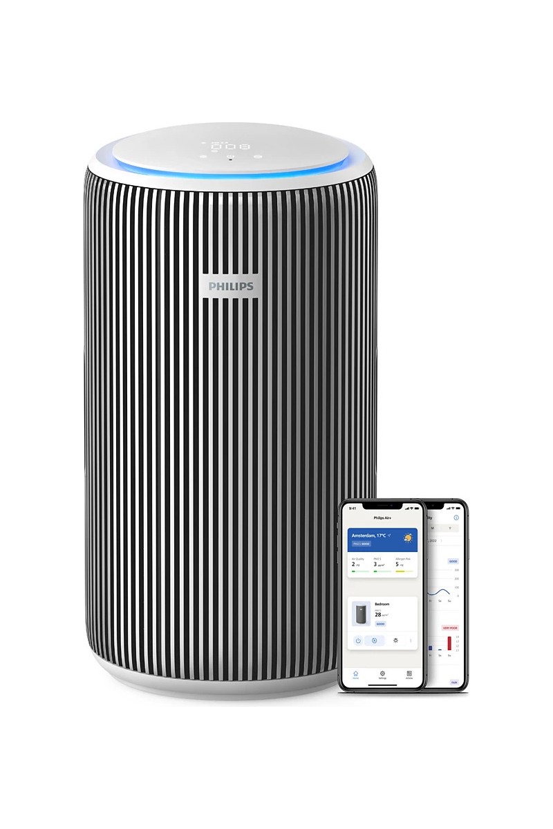 Philips 3200 Serisi Hava Temizleyici, 135 m2'ye Kadar Etkili, 520 m³/sa temiz hava hızı (CADR), Air+ Uygulaması ile Uzaktan Kontrol, AC3220/10