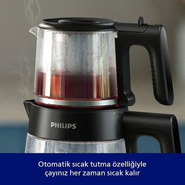 Philips Philips 5000 Serisi Çay Makinesi, 2.2 Litre, 1900W, Çay ve Mama Suyu hazırlama, — 5. ürün görseli