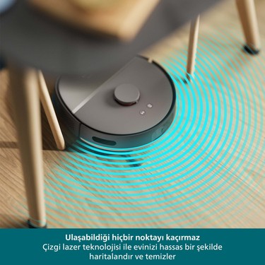 Philips Philips 5000 Serisi Islak Kuru Robot Süpürge, Yüksek Emiş Gücü, Uzun Çalışma Süresi, HomeRun, — 6. ürün görseli