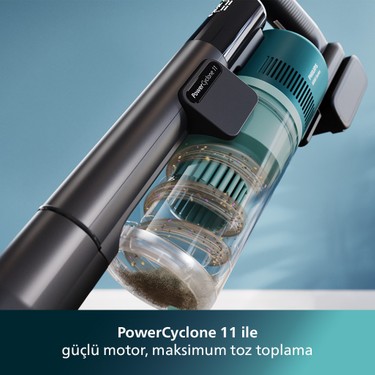 Philips Philips 6000 Serisi Kablosuz Dikey Süpürge, PowerCyclone 11, Aqua Modül ile Kolay Mop, TriActive — 5. ürün görseli