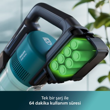 Philips Philips 6000 Serisi Kablosuz Dikey Süpürge, PowerCyclone 11, Aqua Modül ile Kolay Mop, TriActive — 6. ürün görseli