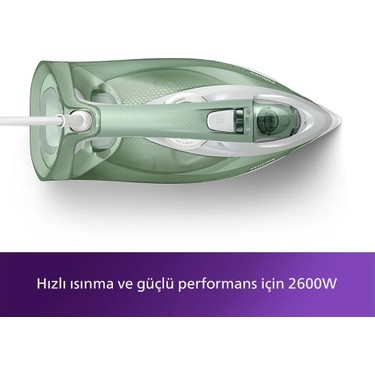 Philips Philips 7000 Serisi Buharlı Ütü, 2600 W Güç, Etkili Buhar Performansı, SteamGlide Plus Taban — 2. ürün görseli