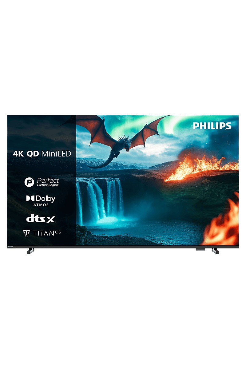 Philips 75 Inç Mini LED TV 4K UHD Smart TV Dolby Vision Titan OS 75MLED810/12