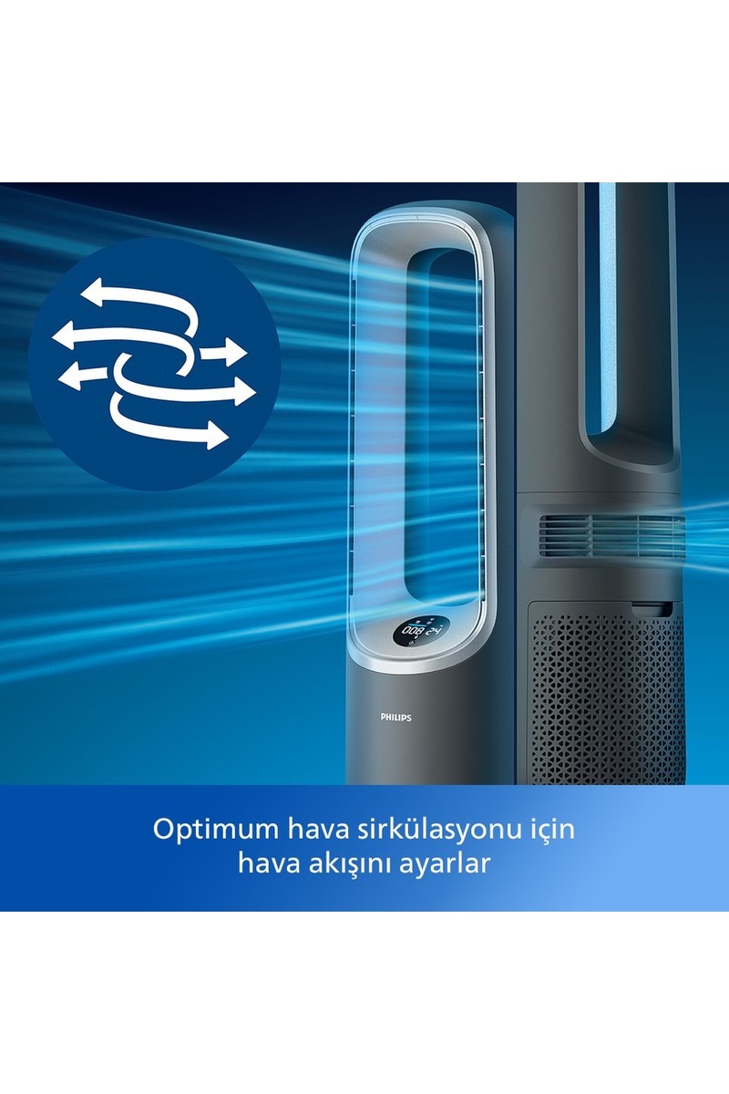 Philips Philips 8000 Serisi Air Performer 3in1 Hava Temizleme Cihazı, 270 m³/sa Temiz Hava Hızı (CADR), Fan ve Isıtıcı, Air+ Uygulaması, AMF870/15 — 2. ürün görseli