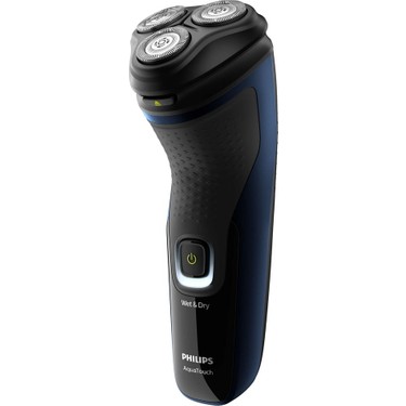 Philips Philips AquaTouch S1323/41 Islak Kuru Tıraş Makinesi Siyah Renk Kablosuz Kullanım ve Favori Ek fiyatı ve görseli