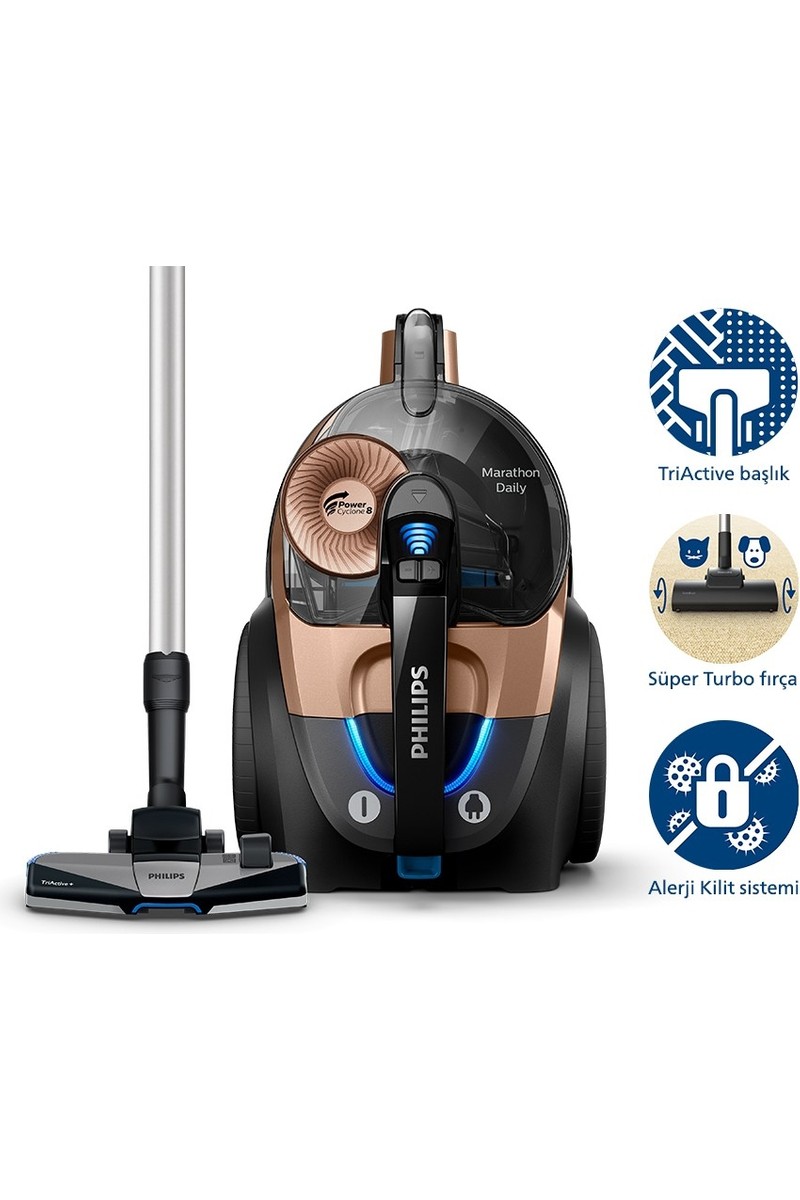 Philips Philips Marathon Daily XB7151/07 Toz Torbasız Elektrikli Süpürge fiyatı ve görseli