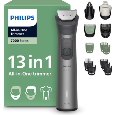 Philips Philips 7000Serisi 13in1, Erkek Bakım Seti,Yüz/Saç/Vücut/Sakal Tıraş Makinesi, Islak&Kuru, fiyatı ve görseli