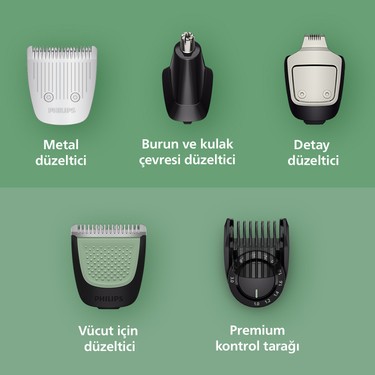 Philips PHILIPS MG7922/15 Erkek Bakım Seti 13'ü 1 Arada Saç & Sakal & Vücut Şekillendirici, Hızlı Şarj — 3. ürün görseli