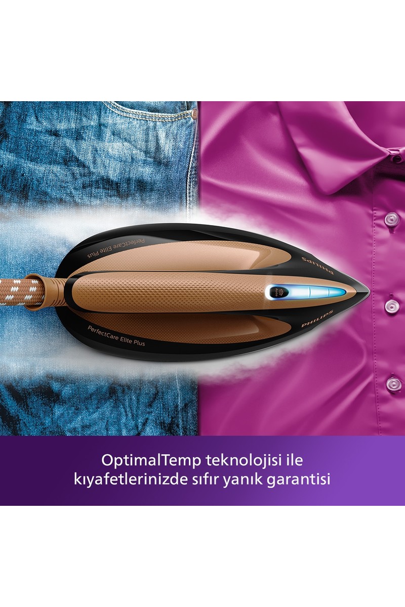 Philips Philips PerfectCare Elite Plus Buhar Kazanlı Ütü 8 Bar, 600 g Şok Buhar, 1,8 Lt Su Haznesi, GC9682/80 — 3. ürün görseli
