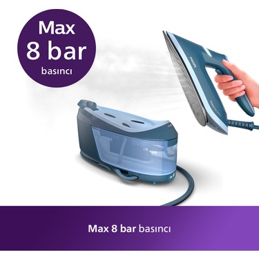 Philips Philips PSG6042/20 6000 Serisi Perfectcare Buhar Kazanlı Ütü, Güçlü Buhar, 1,8 L Çıkarılabilir Su — 2. ürün görseli