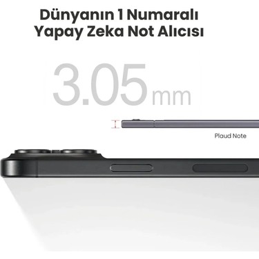 Plaud PLAUD Note AI Destekli Dijital Ses Kayıt Cihazı | Yapay Zeka ile Metne Dönüştürme ve Özetleme, — 3. ürün görseli