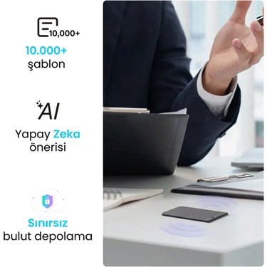 Plaud PLAUD Note AI Destekli Dijital Ses Kayıt Cihazı | Yapay Zeka ile Metne Dönüştürme ve Özetleme, — 4. ürün görseli