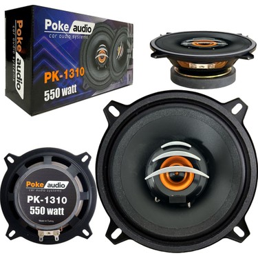 Polaxtor Polaxtor Poke PK-1310 Oto Hoparlör 550W 13CM Tweeterli Oto Hoparlör Takımı 2 — 2. ürün görseli
