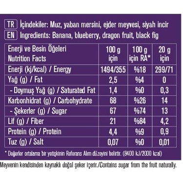 Pol's Freeze Fresh Pol's Freeze Fresh Dondurularak Kurutulmuş Fun Mix 20 gr Türkiye Menşeli Katkısız Meyve — 3. ürün görseli