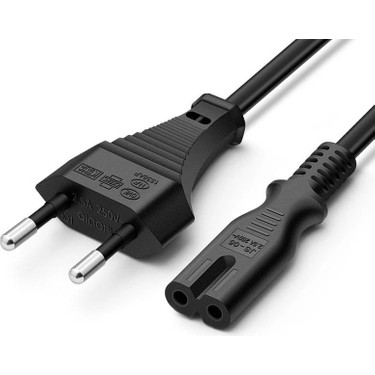 Pop Pop Konsol Playstation 2 Güç Kablosu PS2 Uyumlu Güç Power Kablosu 2 pin Kablo fiyatı ve görseli