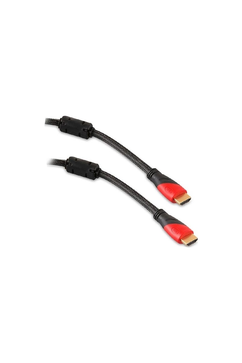 Powermaster kzy mobilyal Powermaster PM-3202 5 Metre Yüksek Hızlı 1.4V HDMI Kablosu 1080p-4K-3D Dayanıklı Örgülü Dış Kılıf