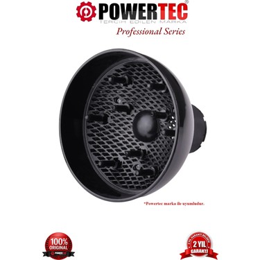 Powertec Powertec TR-601/TR-701/TR-801/TR-901 Uyumlu Başlık Difüzör Saç Şekillendirici & fiyatı ve görseli