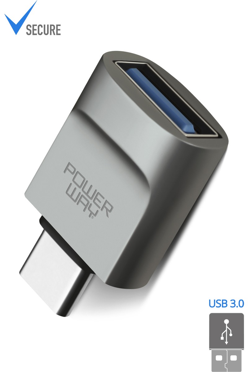 Powerway Powerway  Type-C To USB 3.0 (Yüksek Hızlı) Veri Aktarımı Otg Çevirici Dönüştürücü — 5. ürün görseli