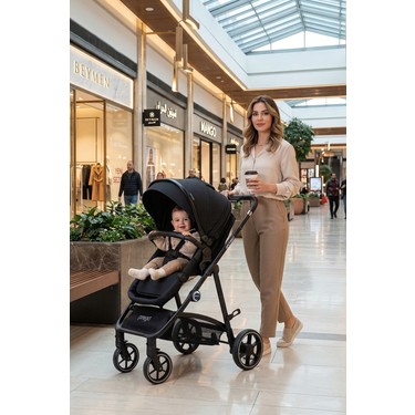 Prego Prego Stein Çift Yönlü Portbebeli Travel Sistem Bebek Arabası Uv — 3. ürün görseli
