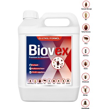 Biovex Premium Ul Haşere Ilacı Hamam Böceği, Tahta Kurusu, Karınca Kene Karasinek — 2. ürün görseli