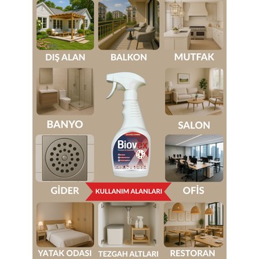 Biovex Premium Ul Haşere Ilacı Hamam Böceği, Tahta Kurusu, Karınca Kene Karasinek — 6. ürün görseli