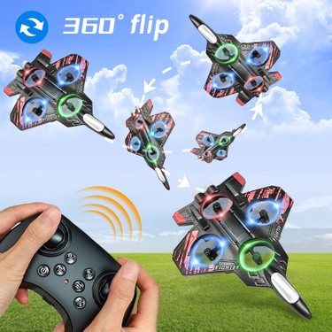 Prime Home Prime Home PrimeHome Uzaktan Kumandalı Akrobatik Fighter Drone Rc Uçak - 2.4 — 5. ürün görseli