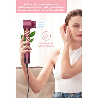 Sinbo Pro Compact Uzun Multi-Styler Hava Üfleme 5in1 Saç Şekillendirici Bldc SHD-1729 Royal Gilded — 3. ürün görseli