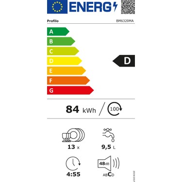 Profilo Profilo BM6320MA D Enerji Sınıfı 6 Programlı Bulaşık — 6. ürün görseli