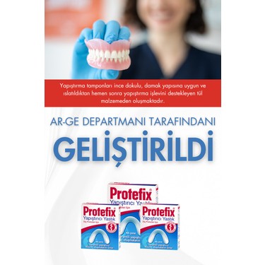 Protefix Protefix Diş Protezleri İçin Alt Çene Yapıştırıcı Yastık 30 Adet İnce Dokulu Koruma — 5. ürün görseli