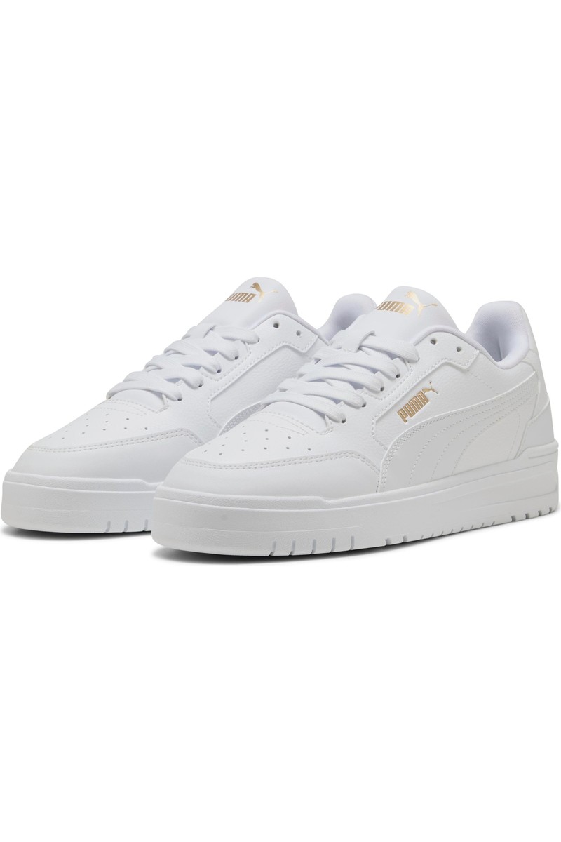 Puma Shuffle Downtown Erkek Beyaz Spor Ayakkabı.01