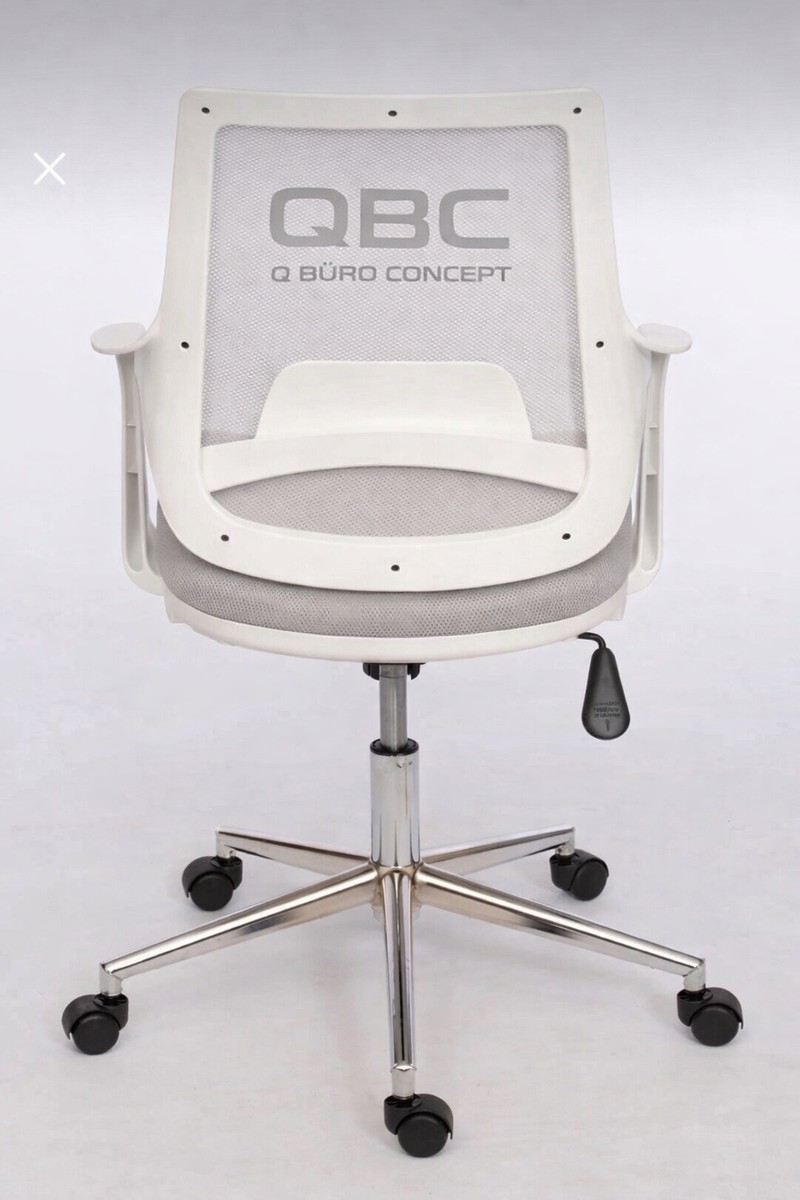 QBC QBC Ofis Büro Conc. Porto Krom Metal Ayaklı Çalışma Sandalyesi Ofissekreter Oyuncu Genç Od Koltuğu — 3. ürün görseli