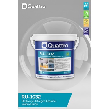 YEYKİM Quattro Quattro RU-1032 Elastromerik Reçine Esaslı Su Yalıtım fiyatı ve görseli