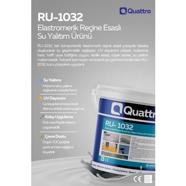 YEYKİM Quattro Quattro RU-1032 Elastromerik Reçine Esaslı Su Yalıtım — 2. ürün görseli