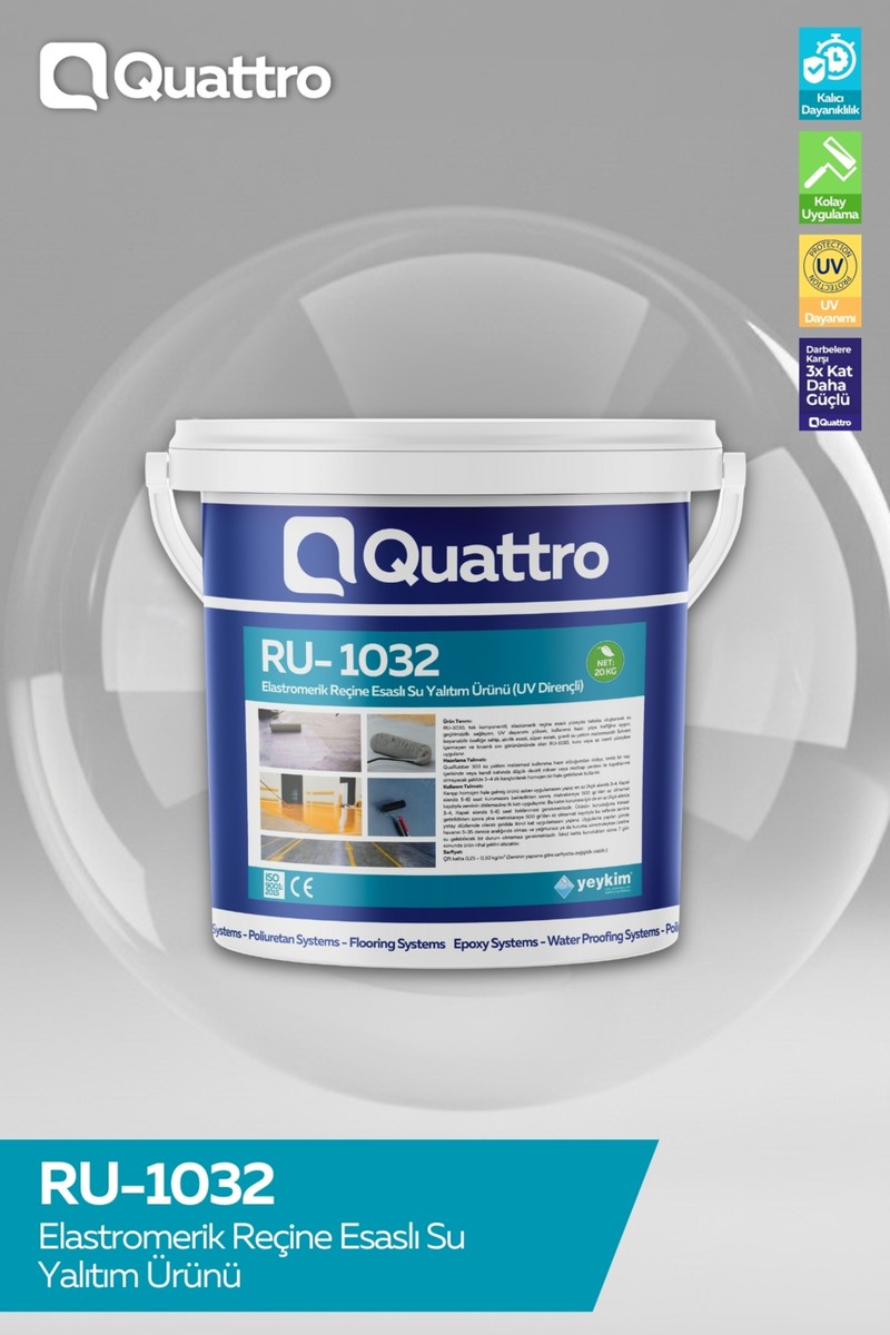 YEYKİM Quattro Quattro RU-1032 Elastromerik Reçine Esaslı Su Yalıtım — 6. ürün görseli