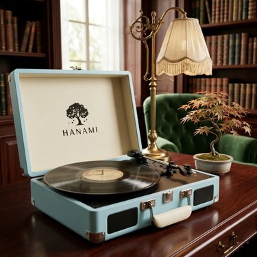 Quiqa Quiqa Hanami Hem Sarjlı Hem Bluetooth'lu Tüm Plakları Çalan — 4. ürün görseli