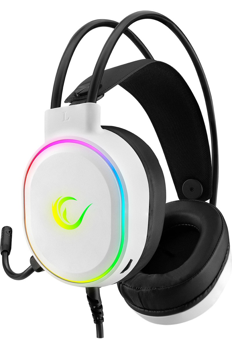 Rampage Rampage ROGUE Beyaz USB 7.1 Surround RGB Ledli Gaming Oyuncu Mikrofonlu Kulaklık — 2. ürün görseli