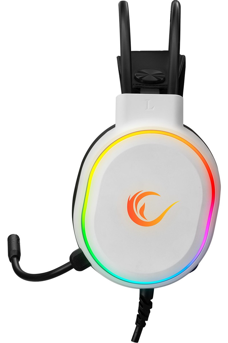 Rampage Rampage ROGUE Beyaz USB 7.1 Surround RGB Ledli Gaming Oyuncu Mikrofonlu Kulaklık — 3. ürün görseli