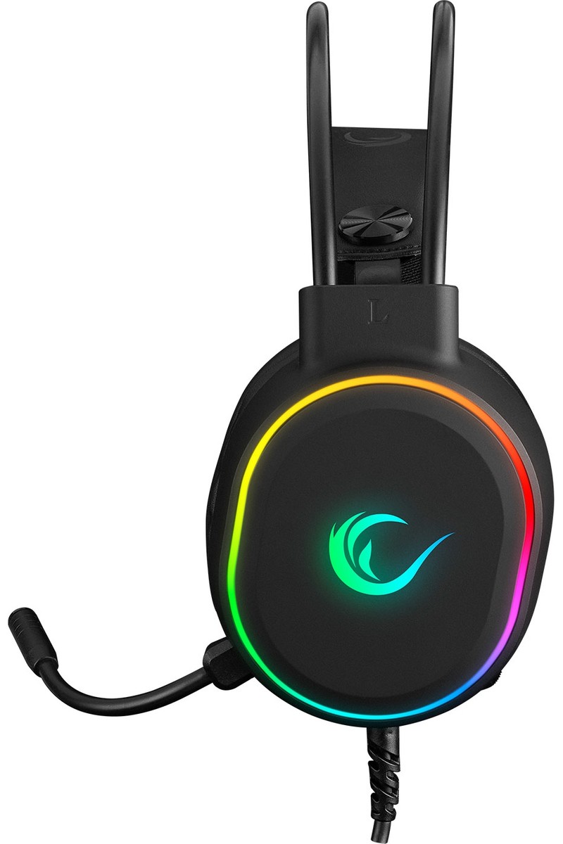 Rampage Rampage ROGUE Siyah USB 7.1 Surround RGB Ledli Gaming Esnek Mikrofonlu Oyuncu Kulaklık — 3. ürün görseli