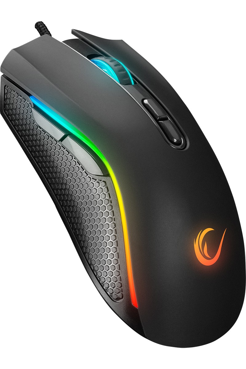 Rampage SMX-R44 V2 Makrolu 12800 Dpı Rgb Ledli 80 Million Huano Switch Gaming Oyuncu Mouse