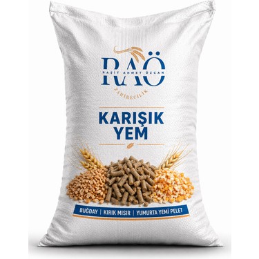 Raö Zahirecilik Raö Zahirecilik RAÖ Karışık Yem Buğday Yumurta Pelet Kırık Mısır 5 kg Güvercin Tavuk Kaz Hindi İçin fiyatı ve görseli